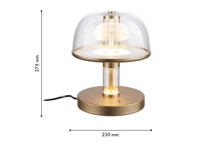 Второе фото. Cветильник настольный LED Flaska