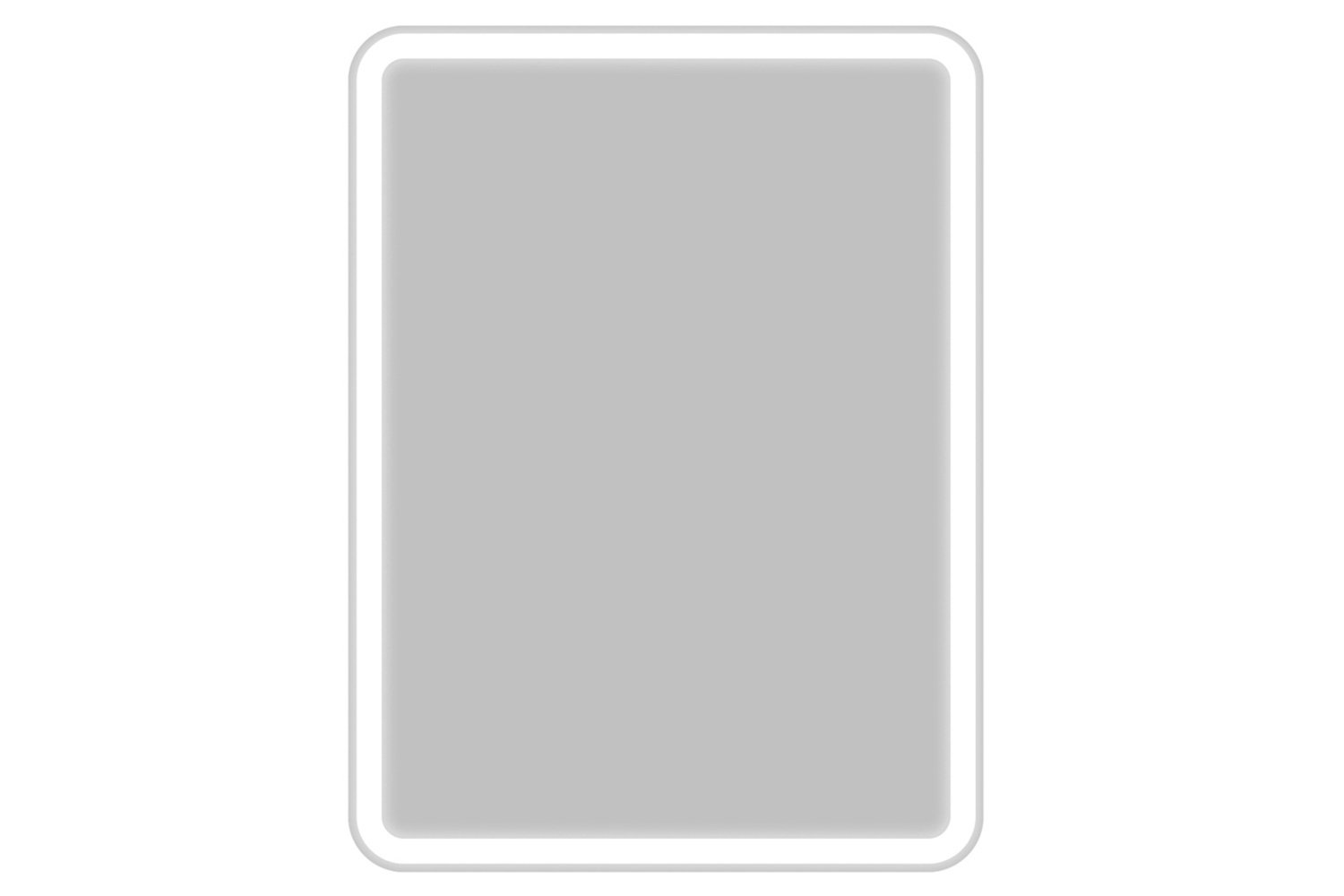 Зеркало с подсветкой SPC-MAR-600-800-LED-BTN