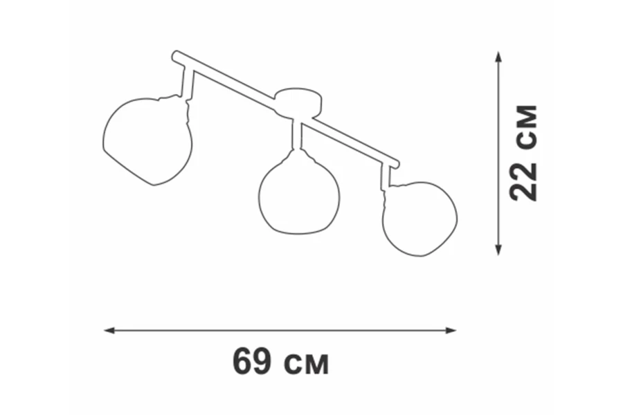 Люстра V4313-0/3PL (изображение №5)