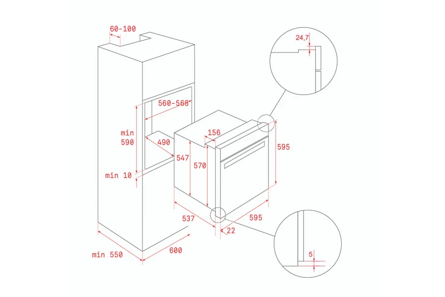 Электрический духовой шкаф Teka HRB 6400 (изображение №2)