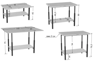 Второе фото. Стол-трансформер Мидж