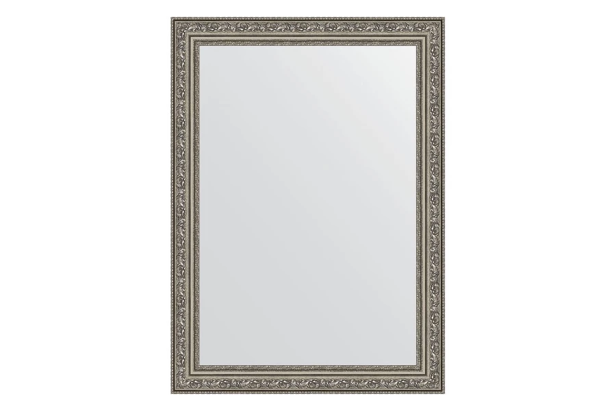 Зеркало в раме виньетка состаренное серебро (изображение №1)