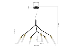 Второе фото. Светильник подвесной Kaito