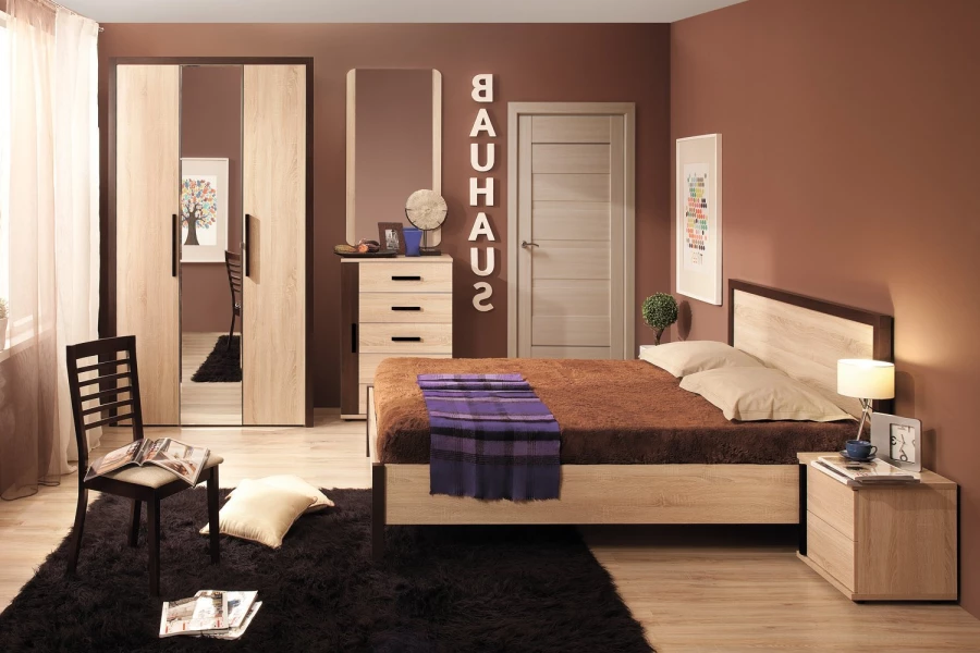 Кровать без подъёмного механизма Bauhaus (изображение №9)