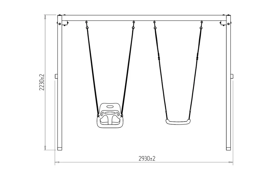 Уличные качели Р911 (изображение №8)