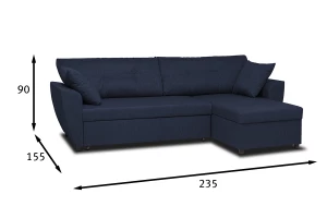 Угловой диван-кровать Марли c универсальным углом