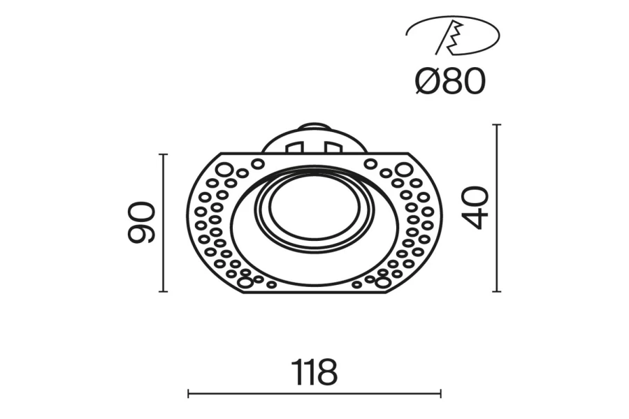 Светильник встраиваемый Downlight Dot (изображение №16)