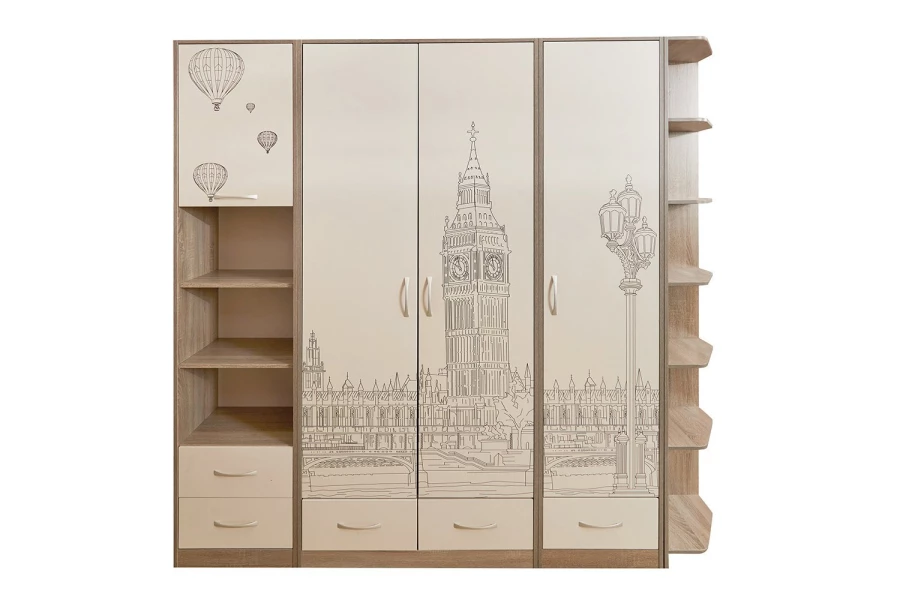 Шкаф комбинированный Лондон (изображение №3)