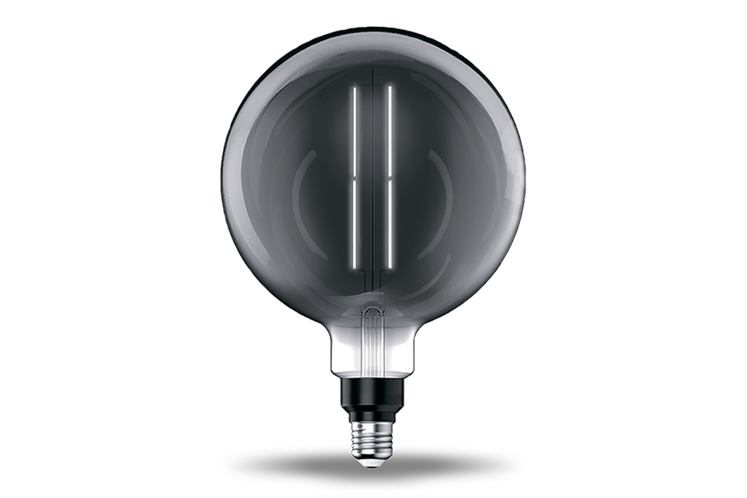 Лампа светодиодная Gauss Filament Gray straight 6W
