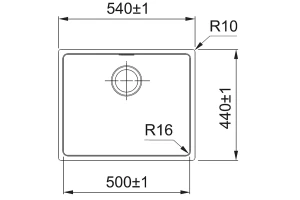 Второе фото. Мойка врезная FEX