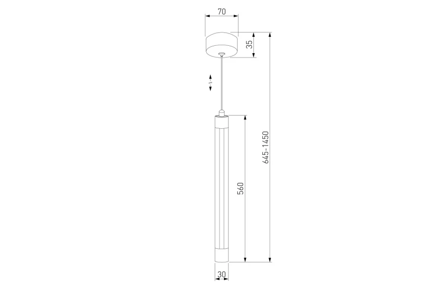Светильник подвесной LED 50189/1 (изображение №4)