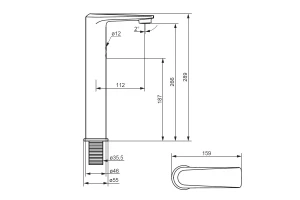 Смеситель для раковины