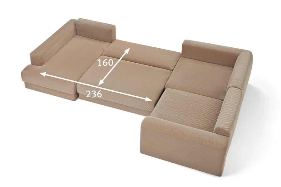 Угловой диван-кровать SOLANA Мэдисон (изображение №19)