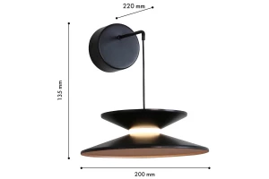 Второе фото. Светильник настенный FAVOURITE Platt