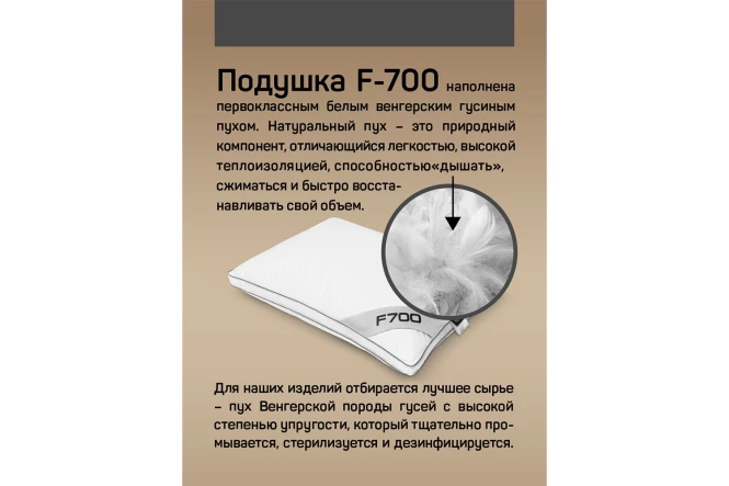 Подушка IQ SLEEP F700-7 (изображение №6)