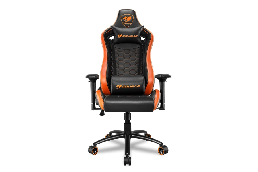 Кресло компьютерное игровое COUGAR Outrider S Black-Orange (изображение №5)