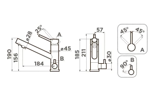 Второе фото. Смеситель OMOIKIRI Tonami-PL