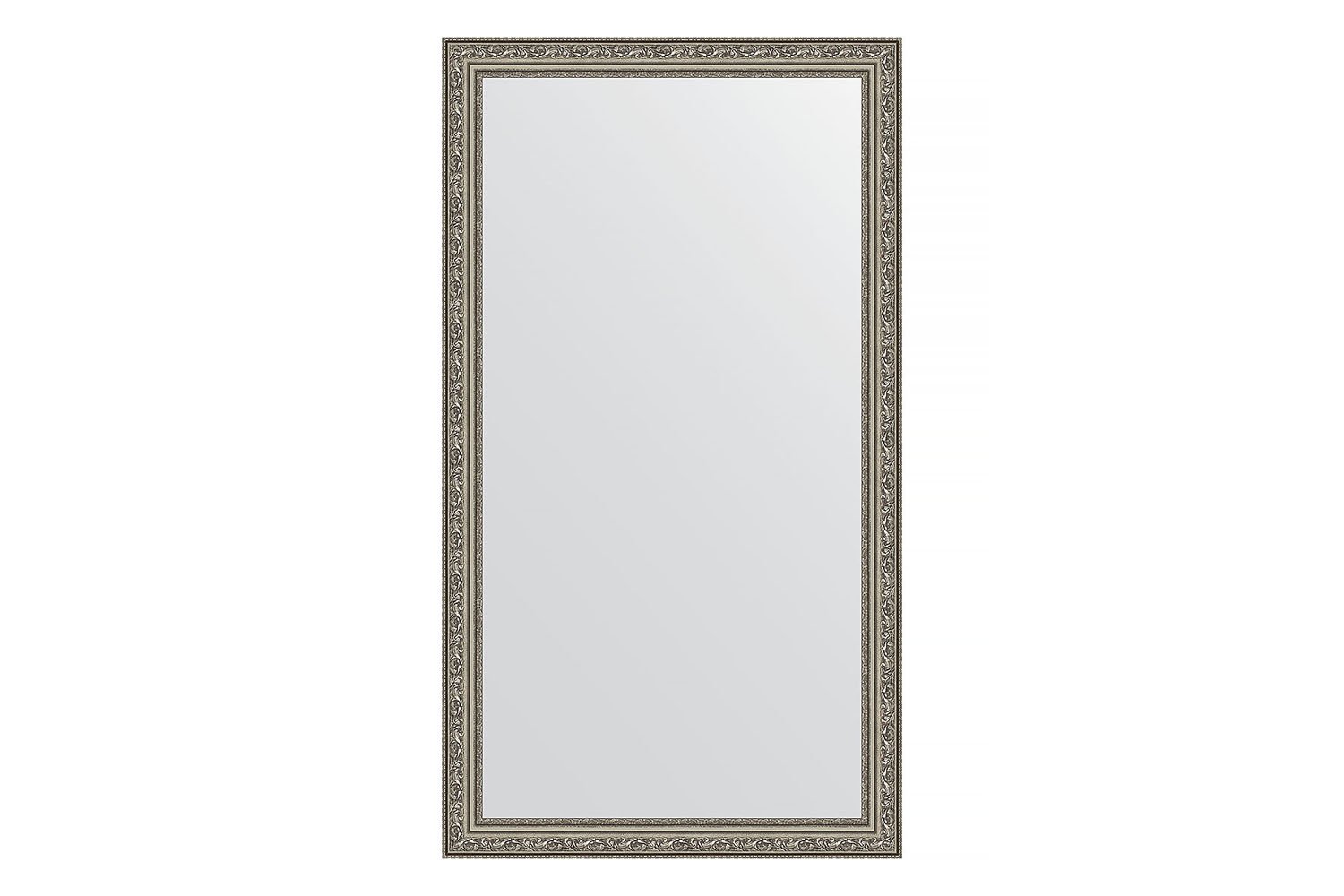 Зеркало в раме виньетка состаренное серебро