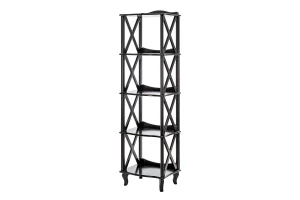 Этажерка-стеллаж Афина-4 венге