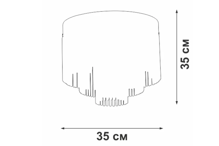 Люстра VITALUCE V53570-8/7PL (изображение №2)