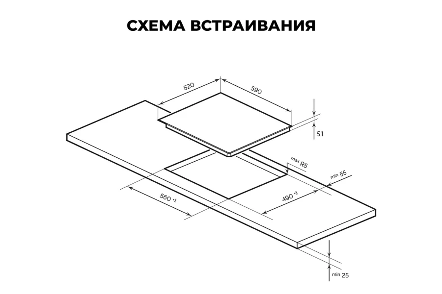 Электрическая панель LEX EVH 6040B (изображение №3)