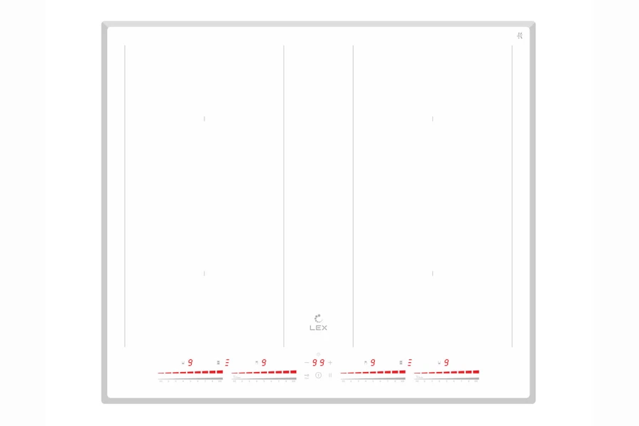 Индукционная варочная панель LEX EVI 641С WH (изображение №1)
