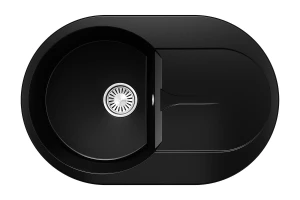 Мойка врезная с крылом Atol-760