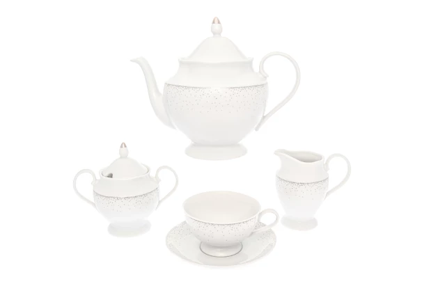 Чайный набор на 6 персон Жемчуг (изображение №2)