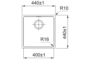 Второе фото. Мойка врезная FEX