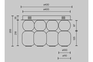 Второе фото. Светильник потолочный LED Modern Drop
