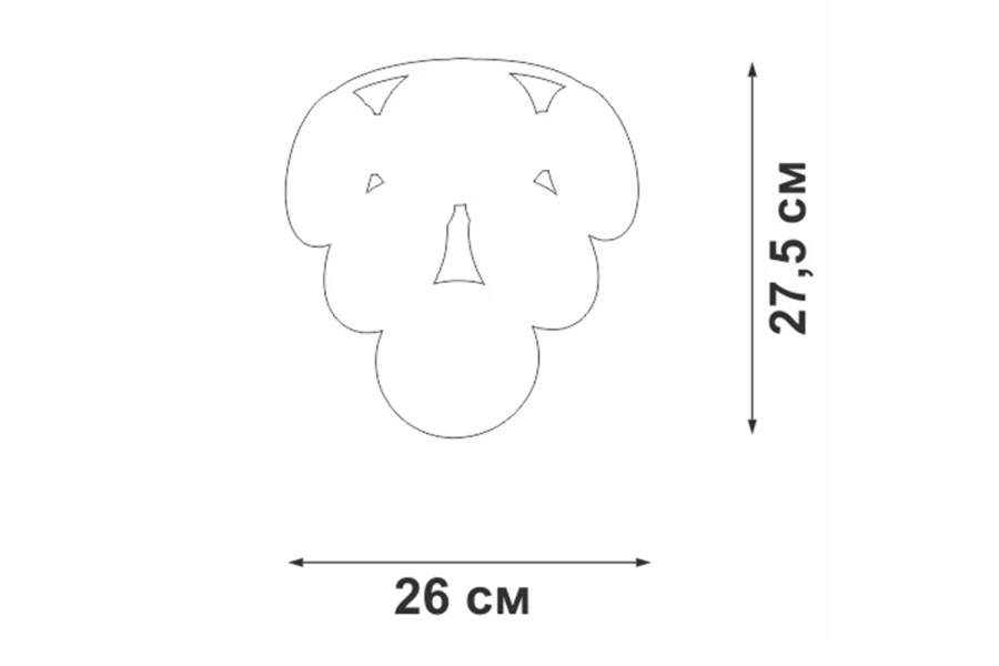 Светильник настенный VITALUCE V5849-7/2A (изображение №4)