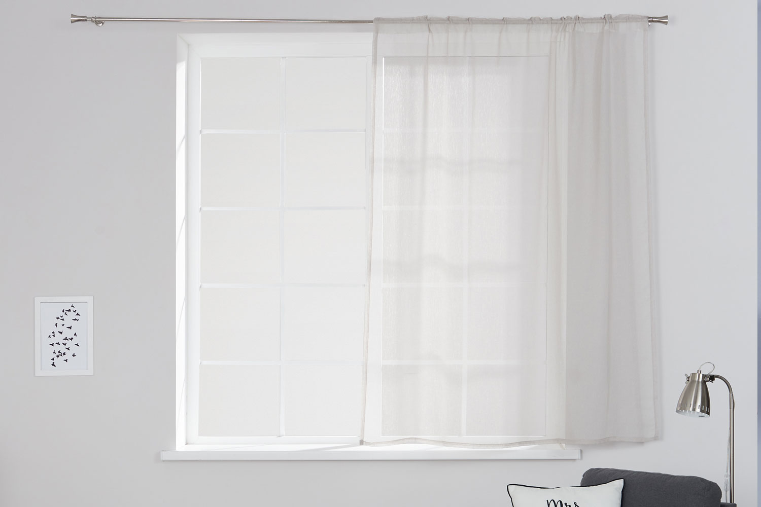 Тюль для кухни MICASA Elma 150х180 см