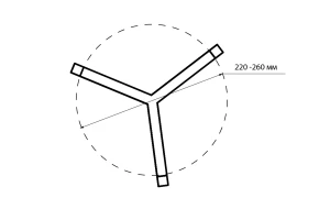 Второе фото. Подставка для комнатных растений Trinity