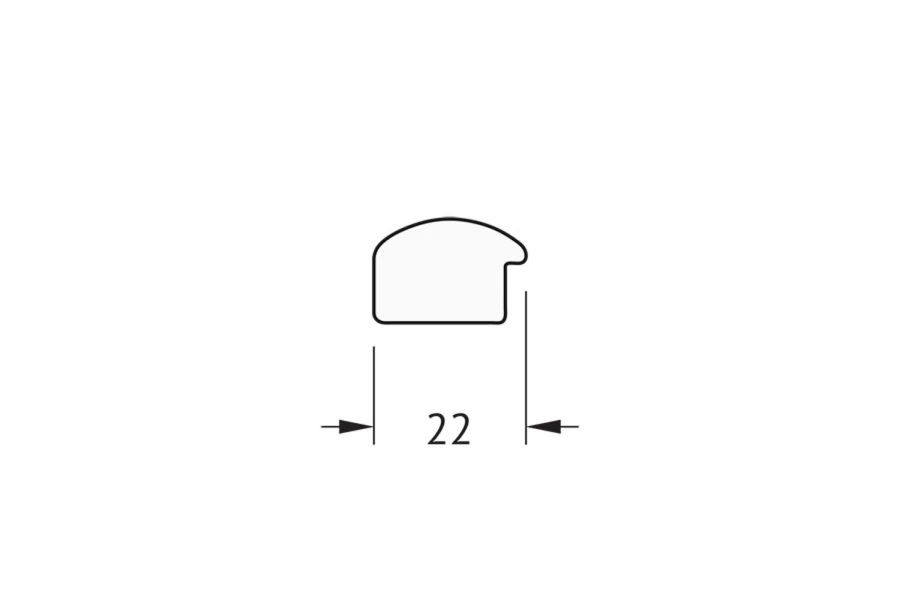 Зеркало в раме Сосна 22 мм (изображение №4)
