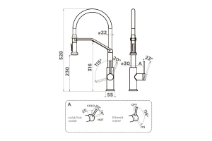 Второе фото. Смеситель OMOIKIRI Makkari