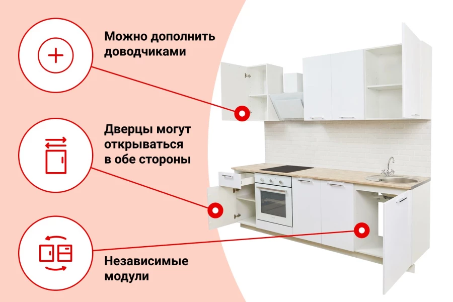 Кухонный гарнитур Сити (изображение №3)