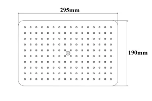 Второе фото. Верхний душ на потолок BOND Cube