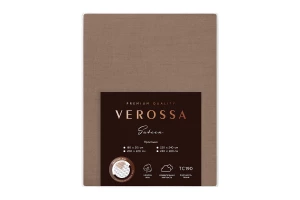 Второе фото. Простыня Sateen Caramel