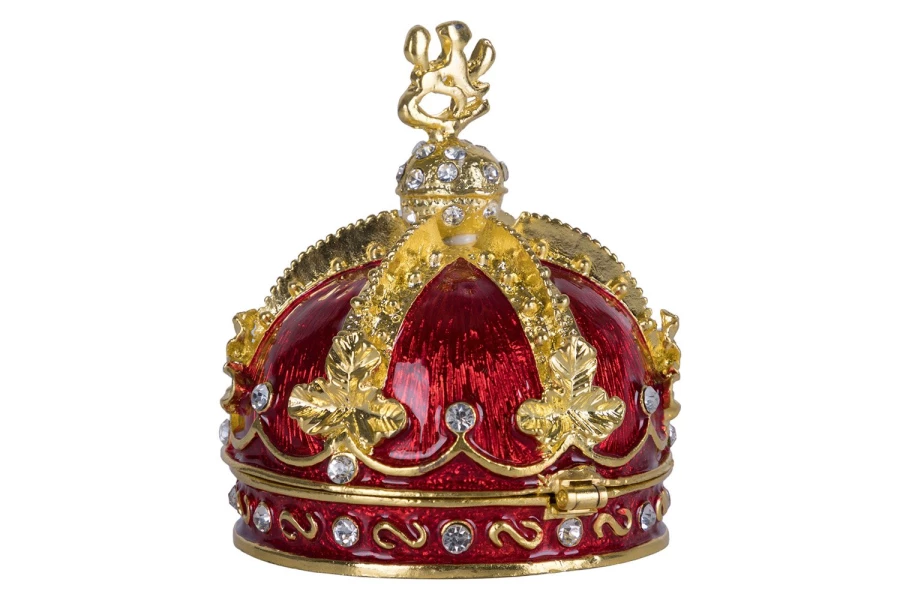 Шкатулка для драгоценностей Корона 5x7x5 см (изображение №2)