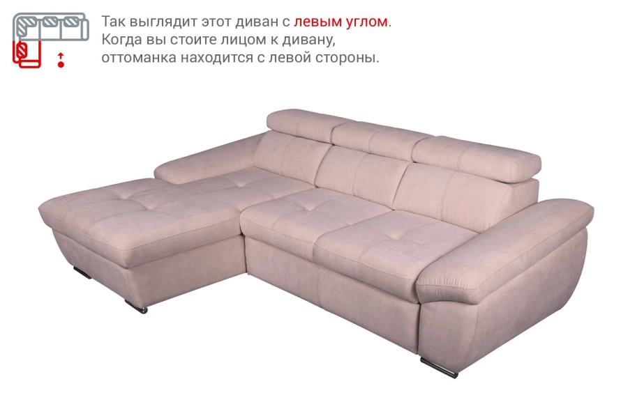 Угловой диван-кровать SOLANA Стоун (изображение №18)
