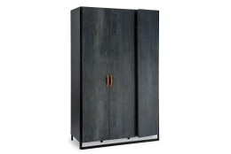 Шкаф 3-дверный  Dark Metal