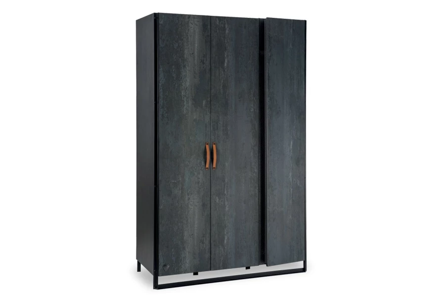 Шкаф 3-дверный  Dark Metal (изображение №1)