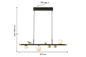 Второе фото. Люстра подвесная Sparrow