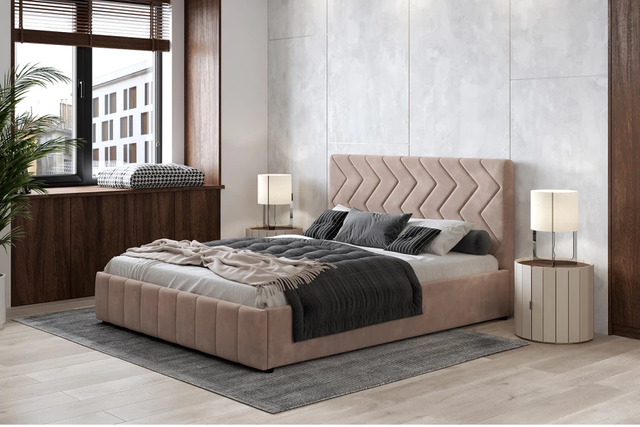 Кровать без подъёмного механизма Милана (изображение №2)