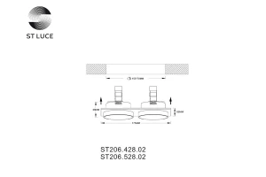 Второе фото. Светильник встраиваемый ST206