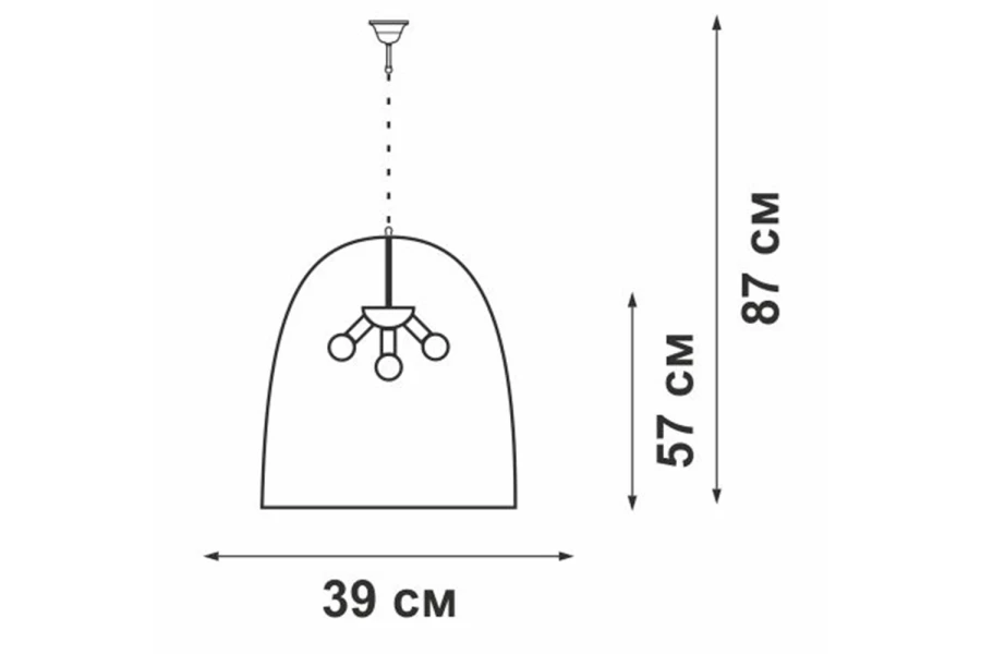 Люстра VITALUCE V4086 8 кв.м. (изображение №4)
