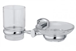 Держатель стакана и мыльницы WasserKRAFT Oder