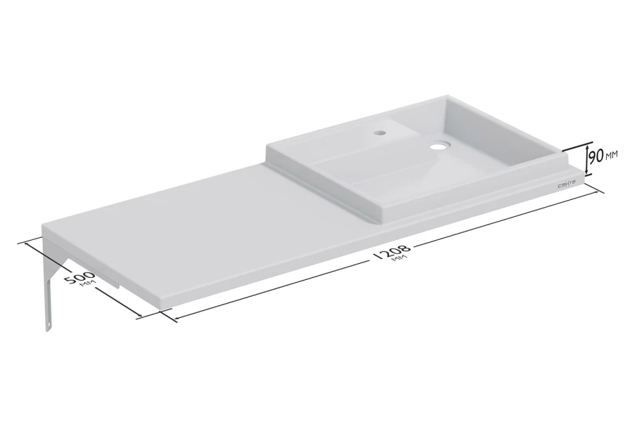 Умывальник подвесной Юпитер (изображение №4)