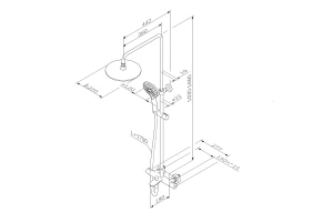 Второе фото. Душевая система AM.PM Like