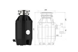 Измельчитель пищевых отходов Bone Crusher BC910